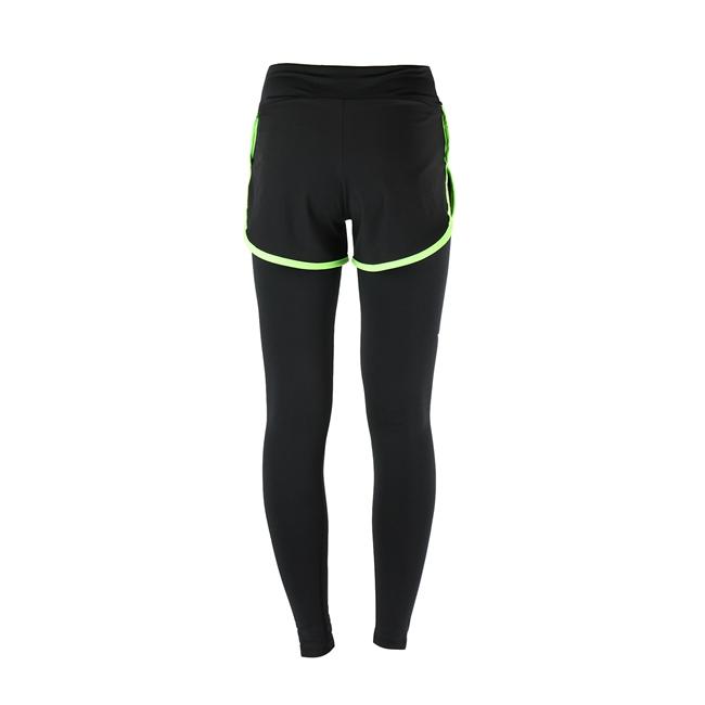 ARSUXEO Women Yoga Running Pants Two-Piece Compression Tights Elastic Exercise Trousers