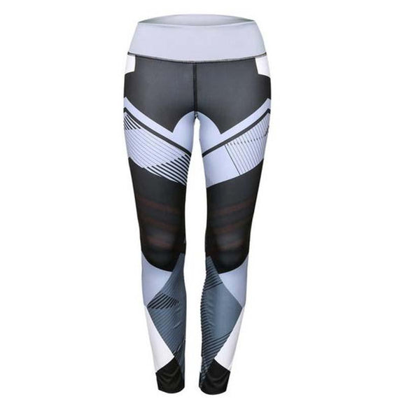 Prismatic Monotone Workout Leggings