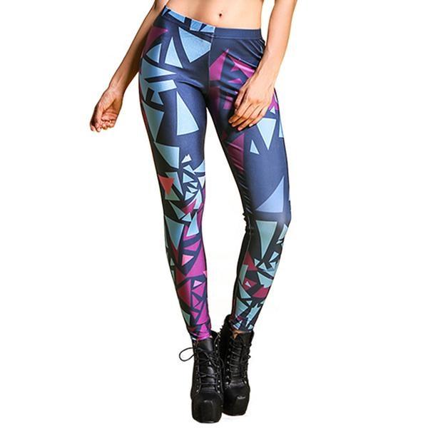 Prismatic Autumn Casual Leggings