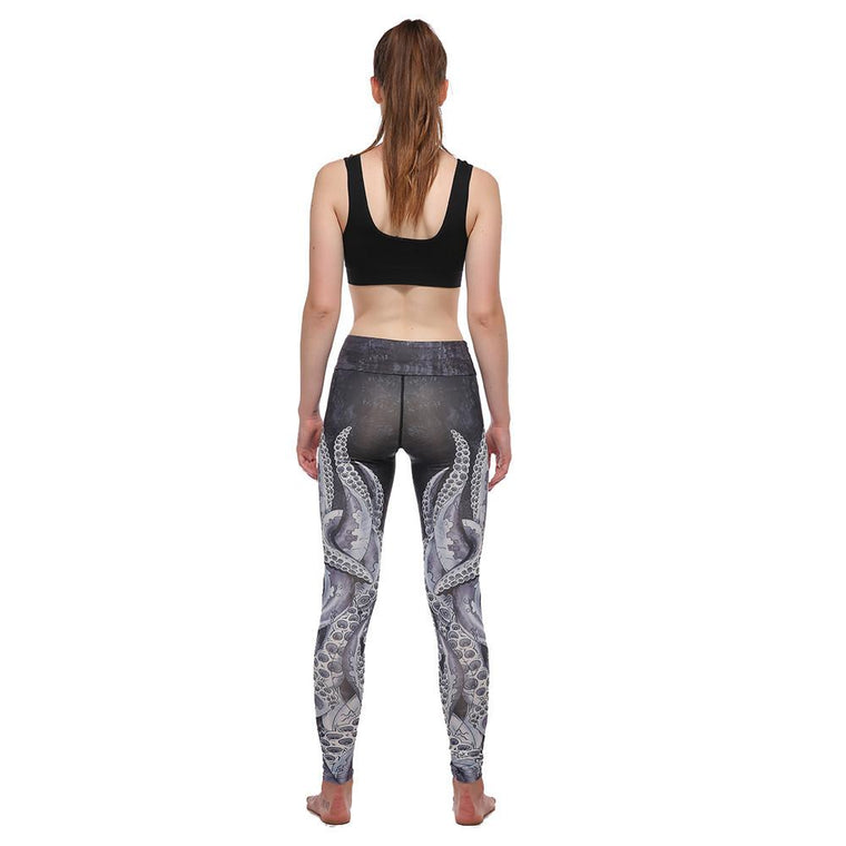 Quick Dry Print Workout Leggings