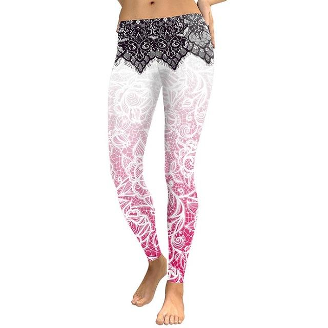 Mandala Flower Print Leggings