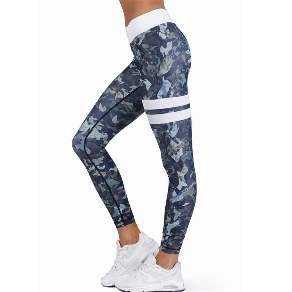 Winter Camouflage Sports Leggings