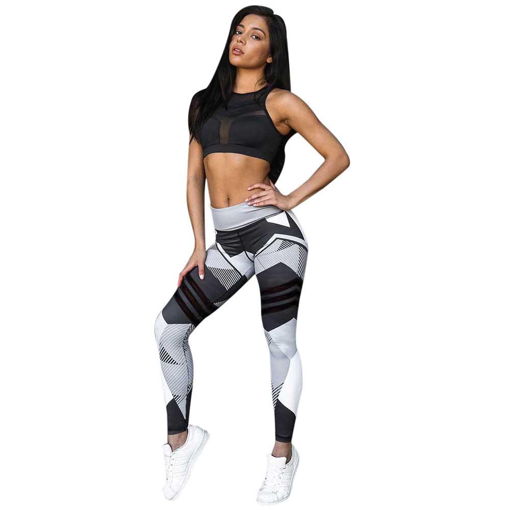 Prismatic Monotone Workout Leggings
