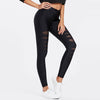 Casual Mesh Insert Summer Leggings