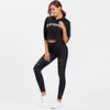 Casual Mesh Insert Summer Leggings