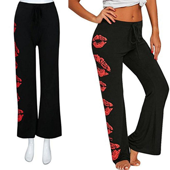 Womens Loose Printed Leggings